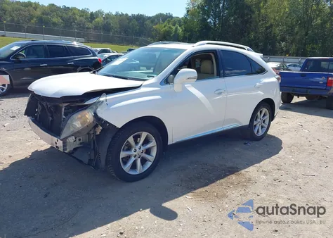 2012 Lexus Rx 350 z USA, uszkodzony, nr VIN 2T2ZK1BA3CC070868